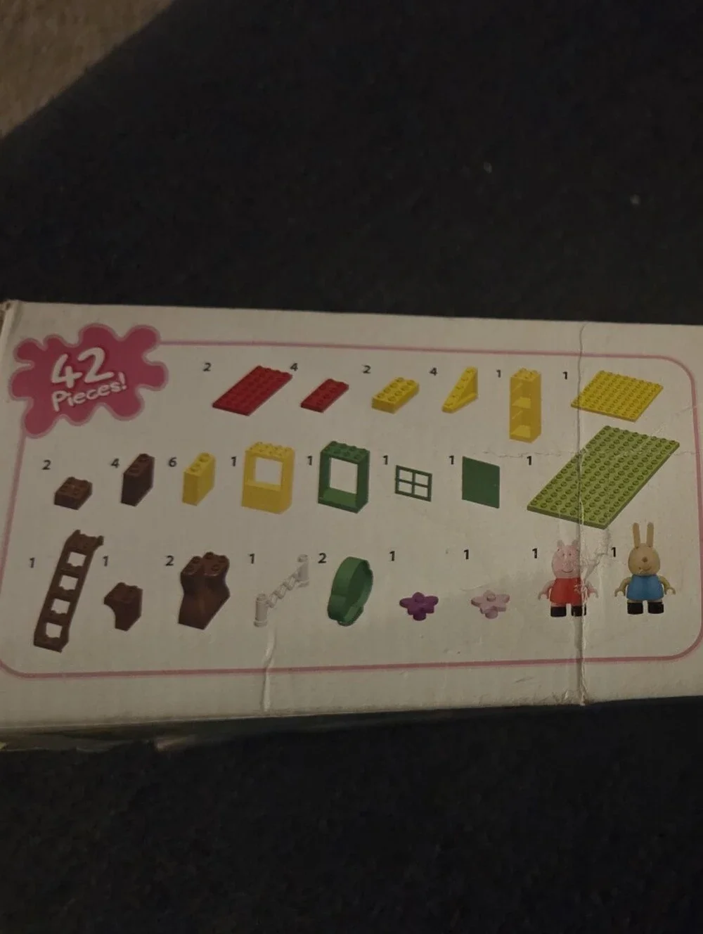 Peppa Pig Buildable Treehouse. Complete. Broken Box